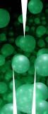 气泡抽象的绿色